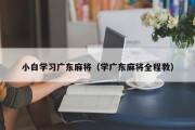 小白学习广东麻将（学广东麻将全程教）