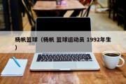 杨帆篮球（杨帆 篮球运动员 1992年生）