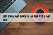 提高觉知能力的电子游戏（提高视觉记忆力的游戏）
