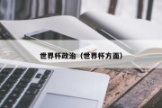 世界杯政治（世界杯方面）