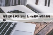 站着玩的电子游戏叫什么（站着玩的游戏有哪些）