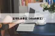 篮球队员拳王（nba的拳王）